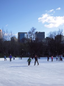 Patinoire en plein air Patinoire en plein air