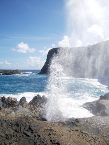 Trou souffleur, Pointe Tortue