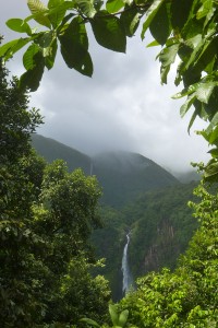 Les deux premières chutes du Carbet