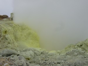 Fumerolle de la Soufrière