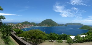 Vue du Fort Napoléon, Terre-de-Haut
