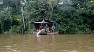 Une barge légère