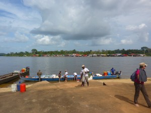 La "banlieue" surinamaise de Maripasoula