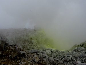 Fumerolle au Cratère Sud