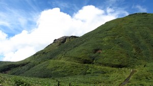 La Soufrière, vue de la Citerne